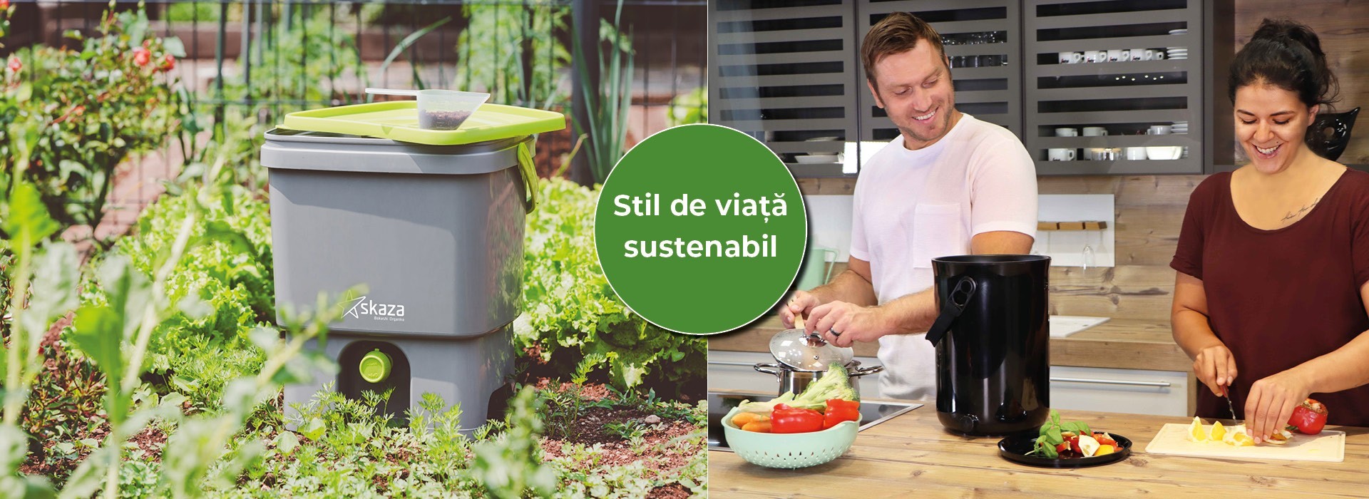 Modul simplu și ușor de a realiza compost la tine acasă, folosind resturile organice din bucătărie.